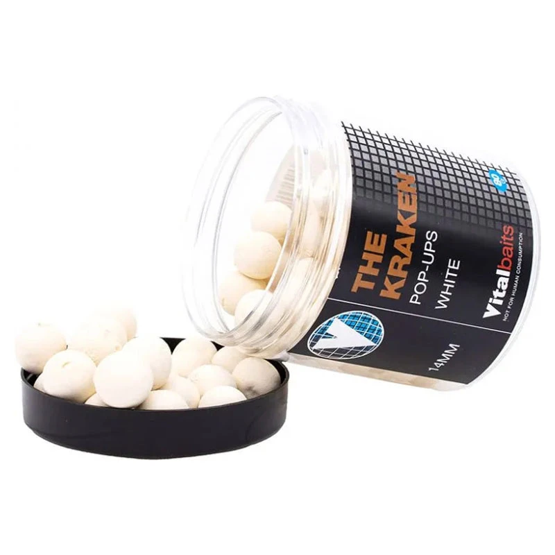 Vital Baits Pop-ups The Kraken White 80g 3 Vital Baits Pop-ups The Kraken White 80g