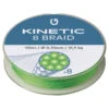 Kinetic 8 Braid 150m Fluo Green -Angelgeschäft F500 023r 1